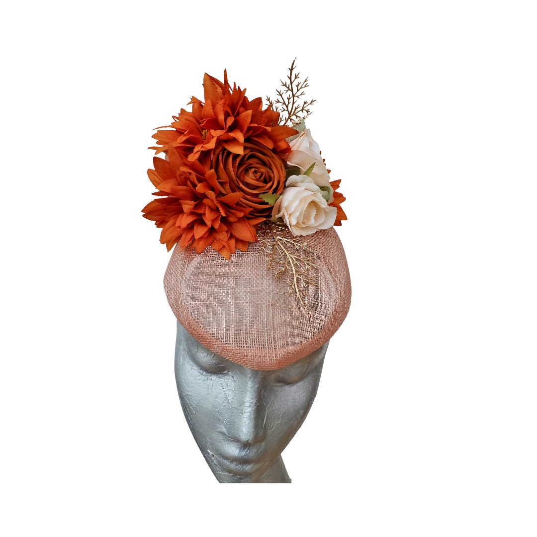 Fi - Blush, Ivory & Burnt Orange Pillbox