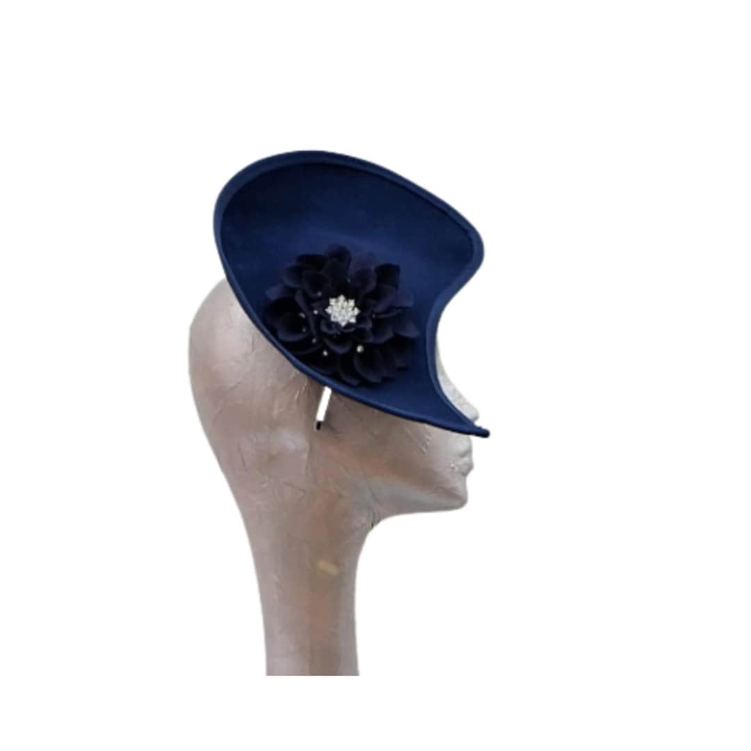 Kansas Navy Blue Felt Hatinator