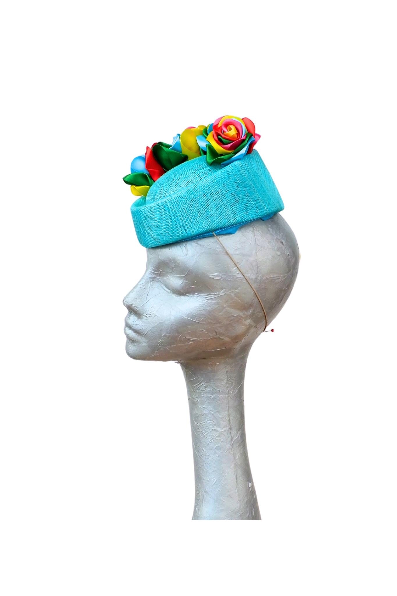 Laycock - Turquoise & Rainbow Pillbox
