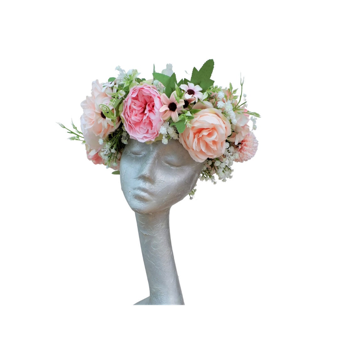 Orrin - Floral Crown Pink