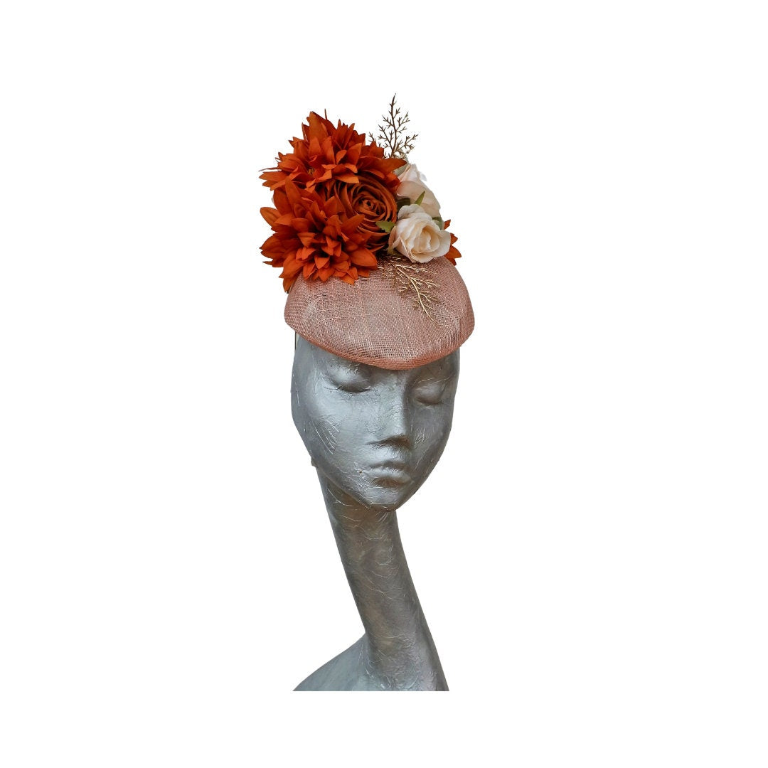 Fi - Blush, Ivory & Burnt Orange Pillbox
