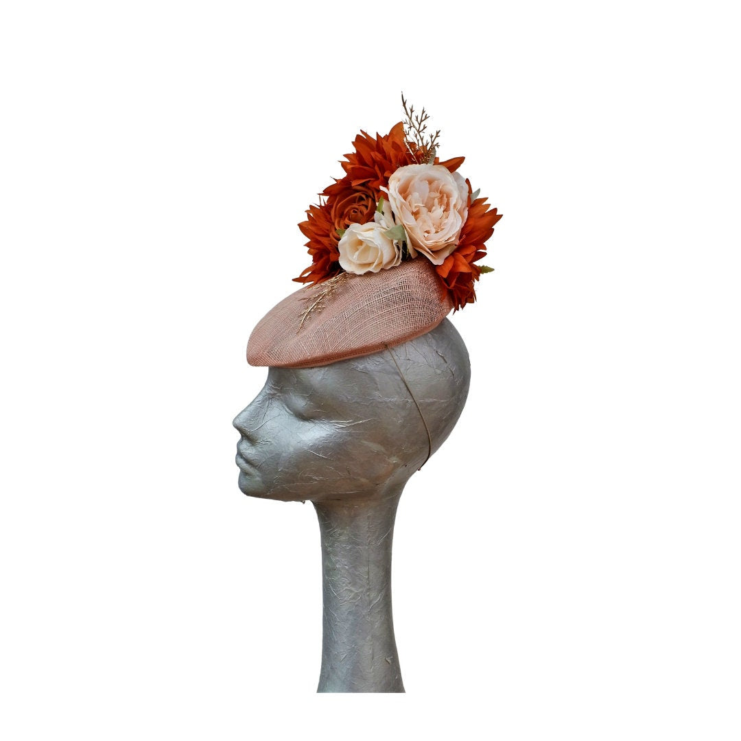 Fi - Blush, Ivory & Burnt Orange Pillbox