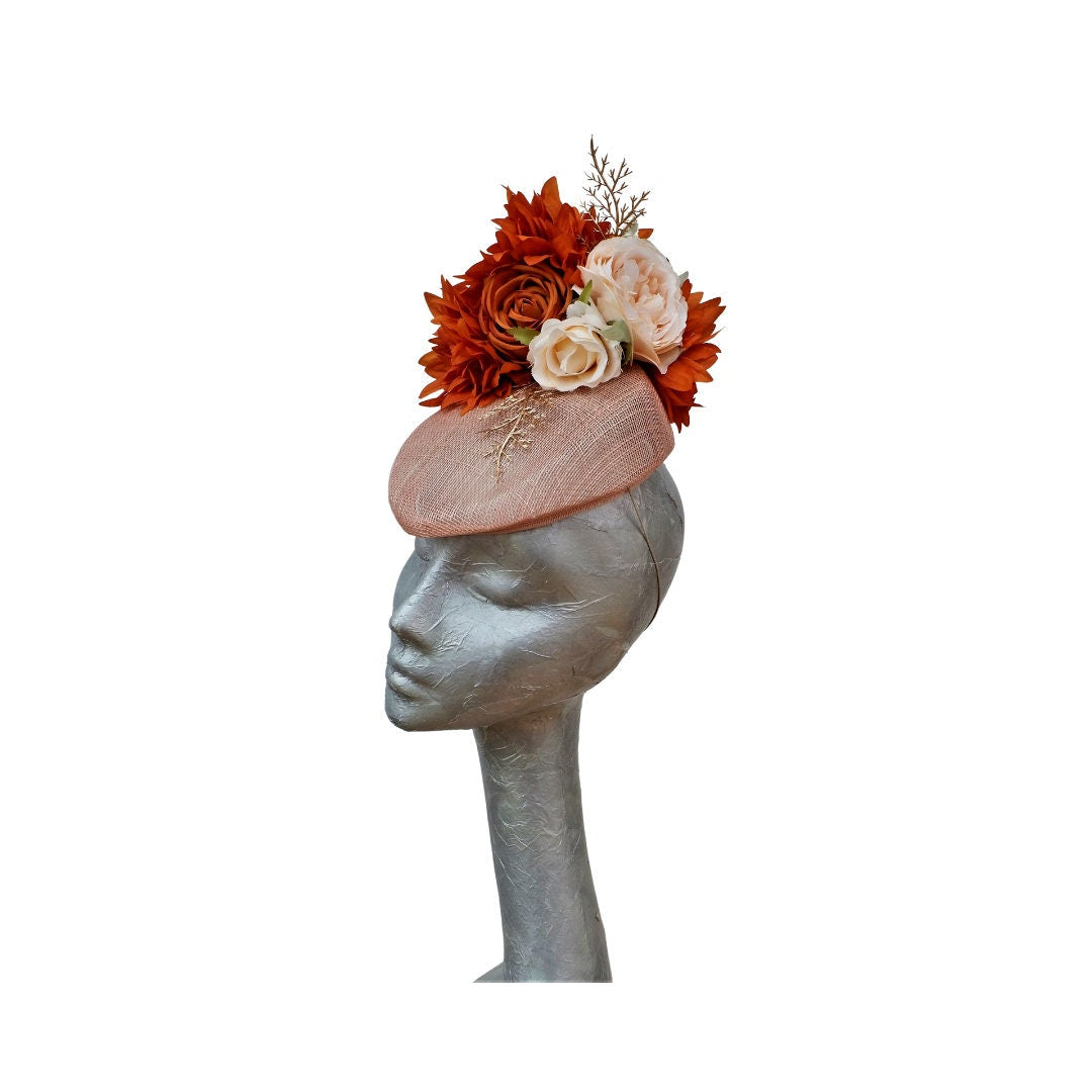 Fi - Blush, Ivory & Burnt Orange Pillbox
