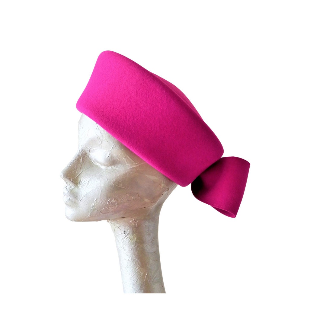 Cossack - Fuchsia Felt hat