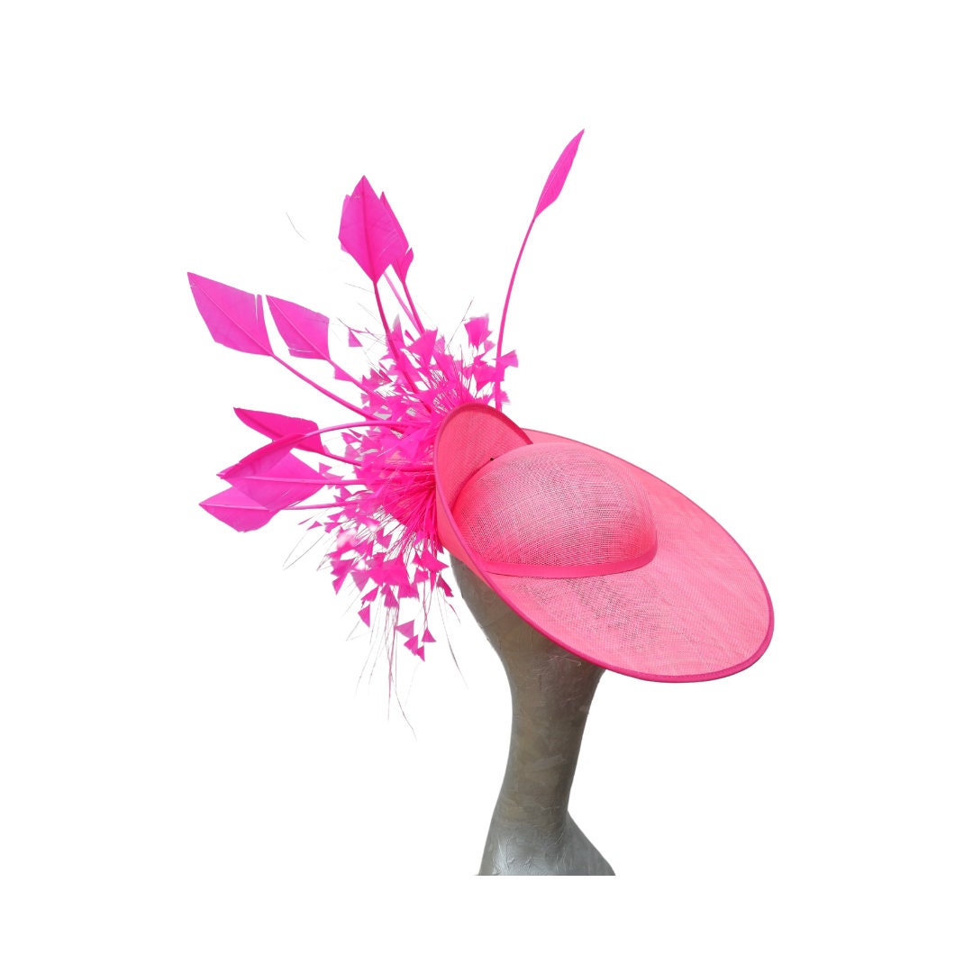 Canberra - Neon Pink Split brim hat