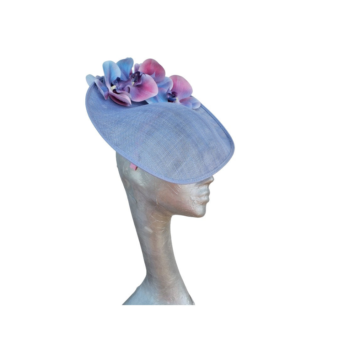 Bute - Cornflower blue & Pink orchid Hatinator