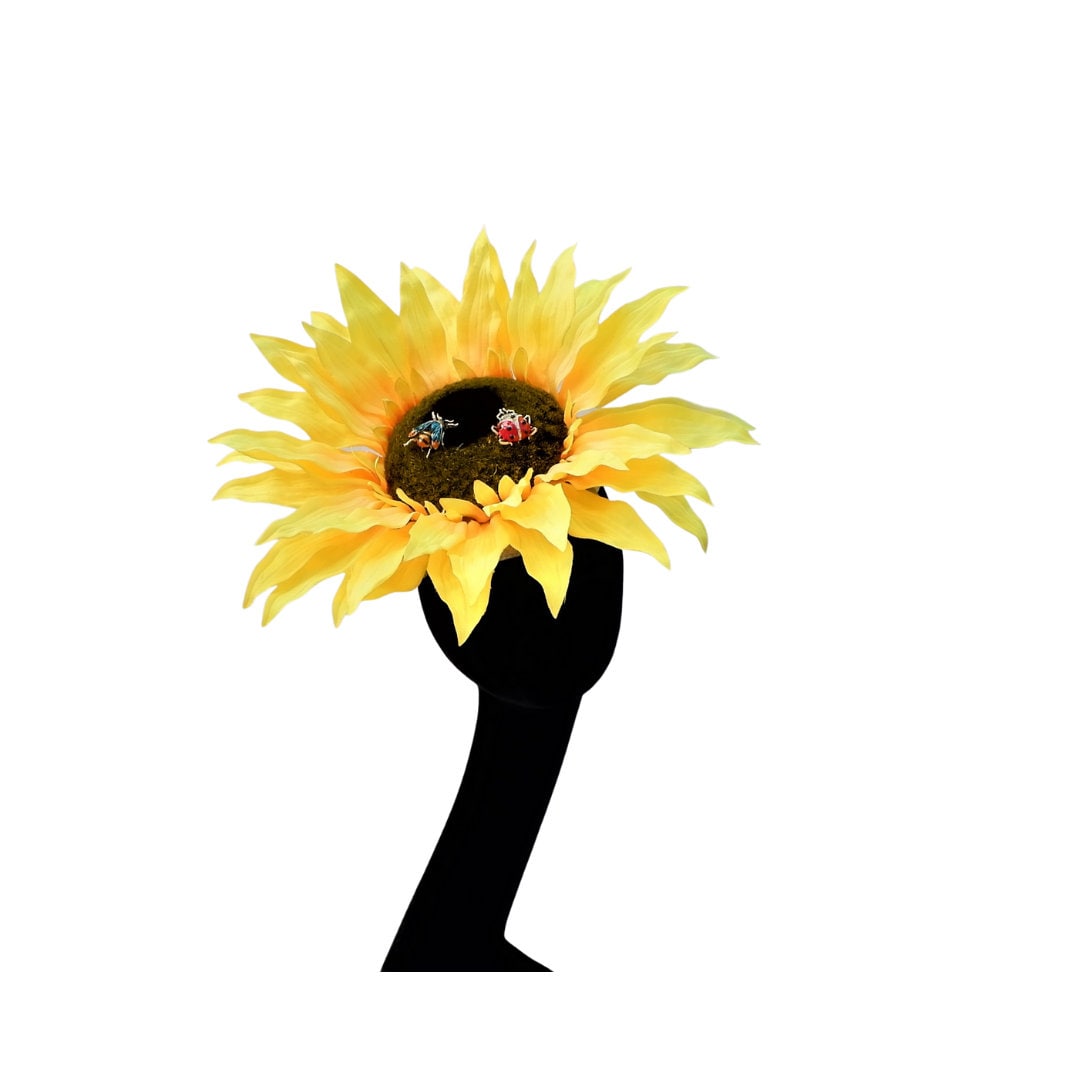 Nanala - Small Sunflower Fascinator