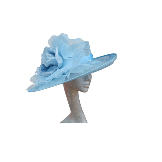 Penelope - Cornflower Blue Hat