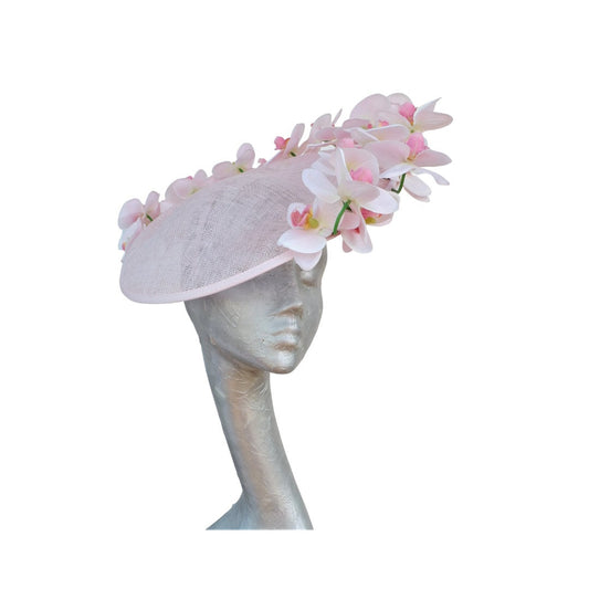 Armand - Medium Hatinator edged with Silk Orchids