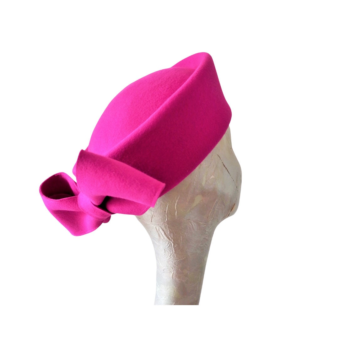 Cossack - Fuchsia Felt hat