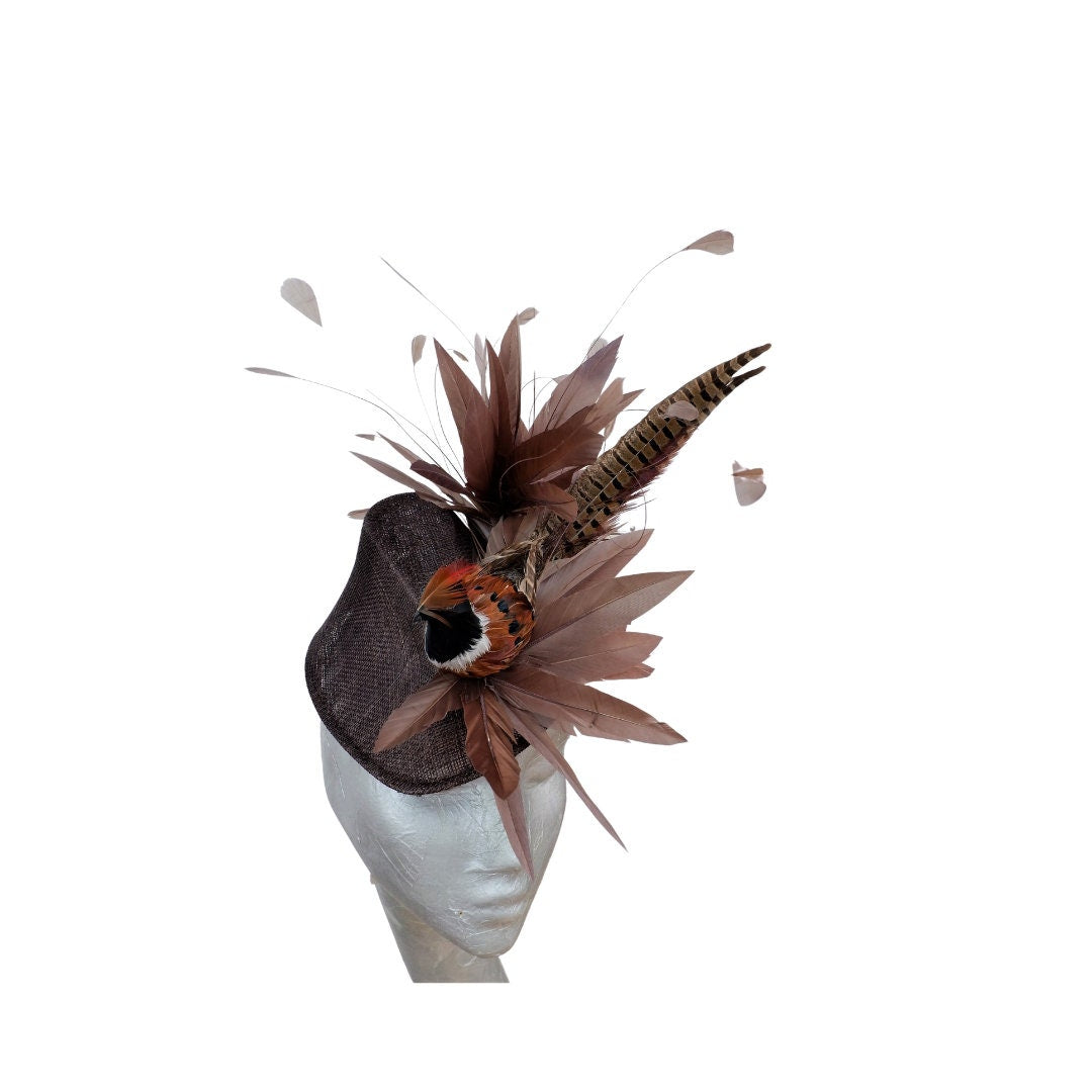 Brunel - Brown Pheasant 40's style Percher