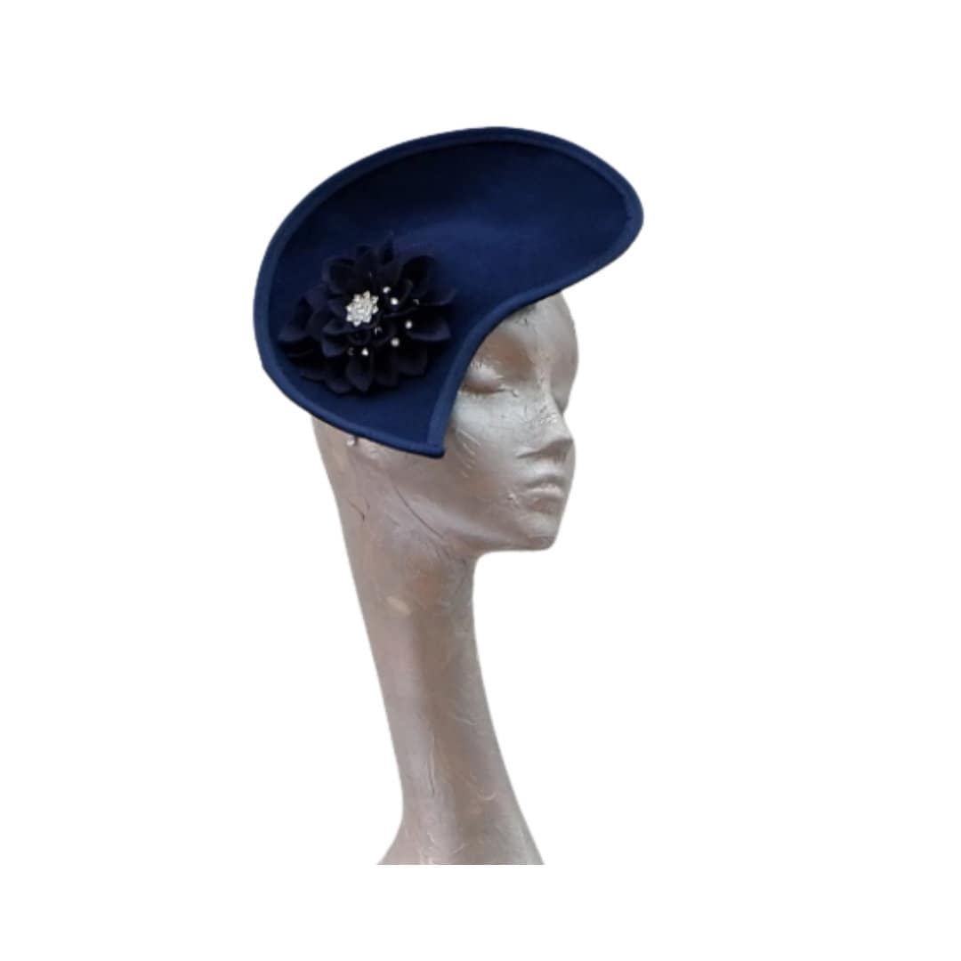 Kansas Navy Blue Felt Hatinator
