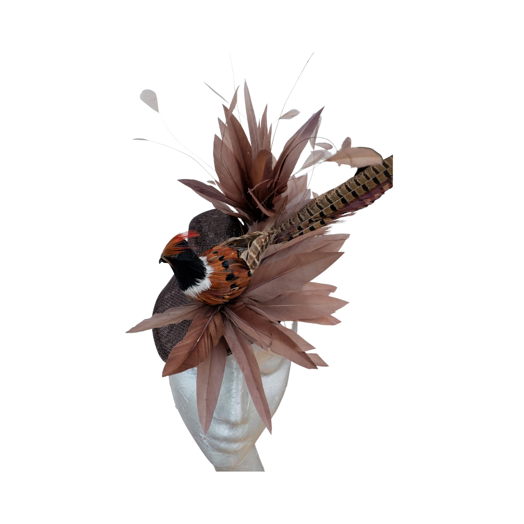 Brunel - Brown Pheasant 40's style Percher