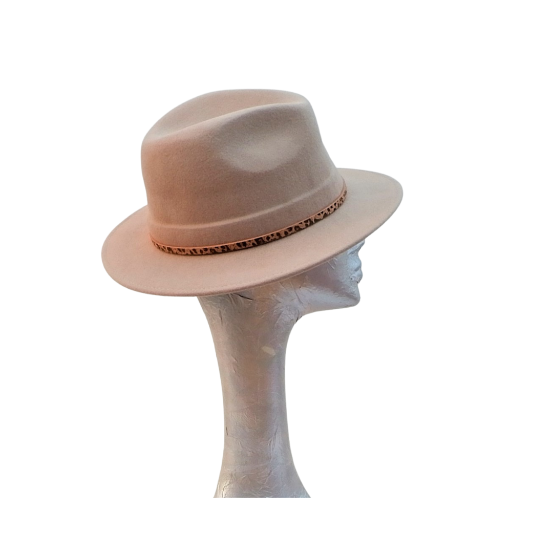 Ember - Camel Felt Fedora Hat