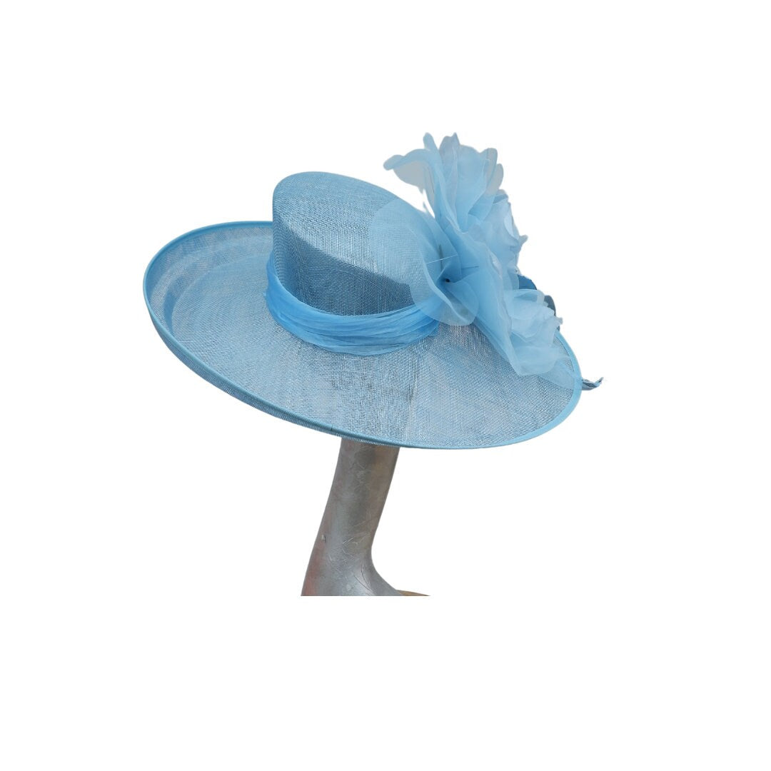 Penelope - Cornflower Blue Hat