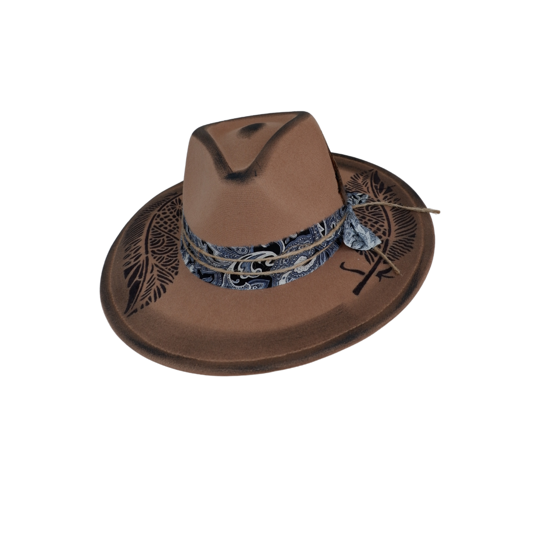 Jonas -  Camel/Tan Fedora