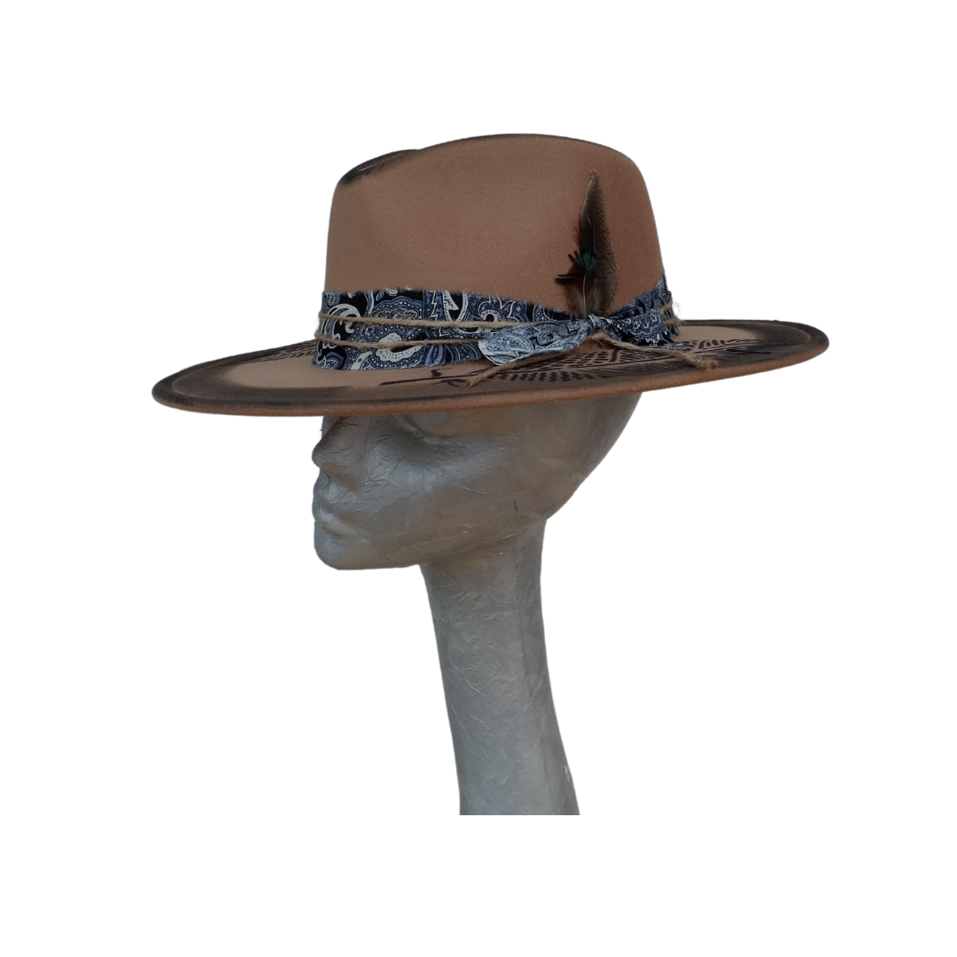 Jonas -  Camel/Tan Fedora
