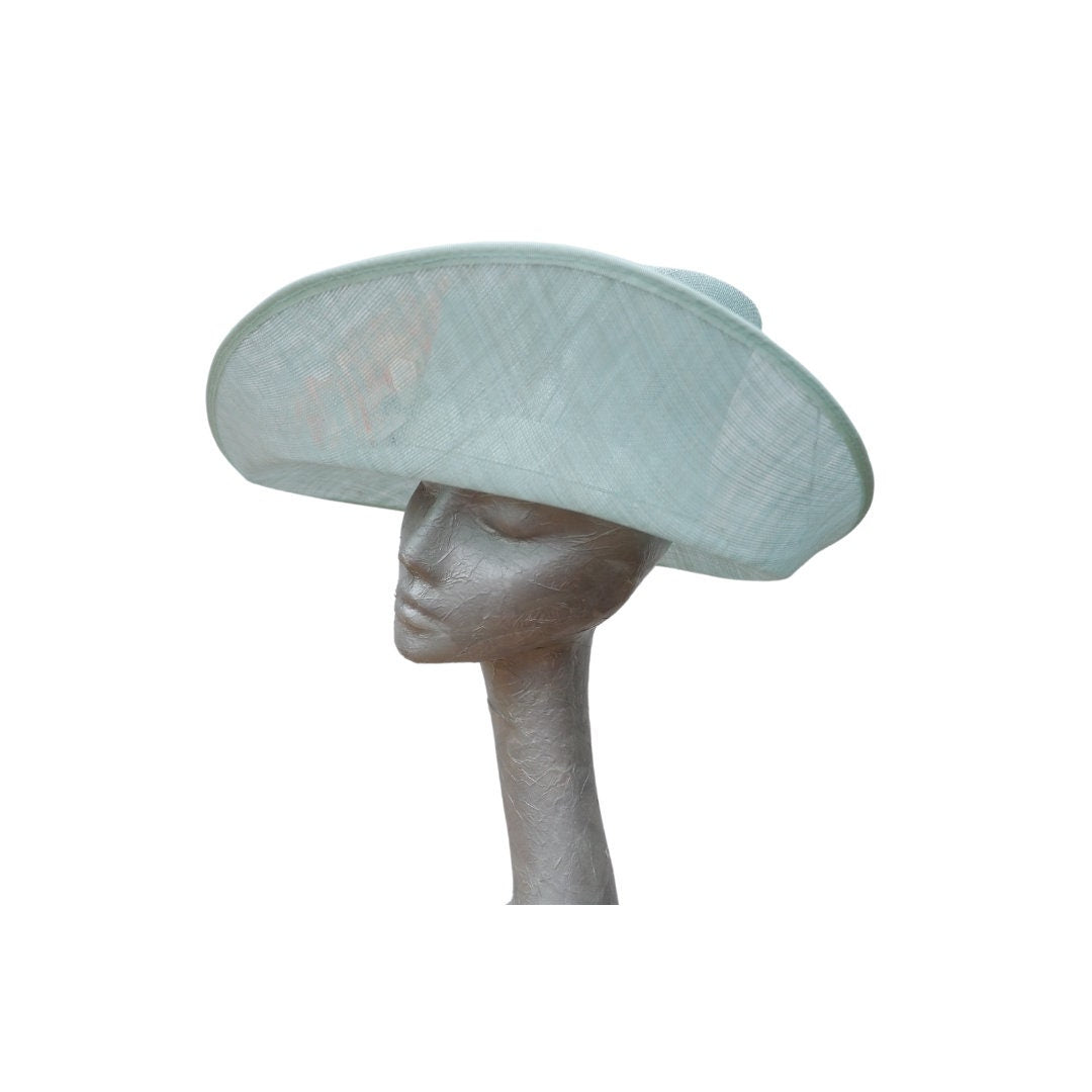 Molly - Duck Egg & Peach Hat