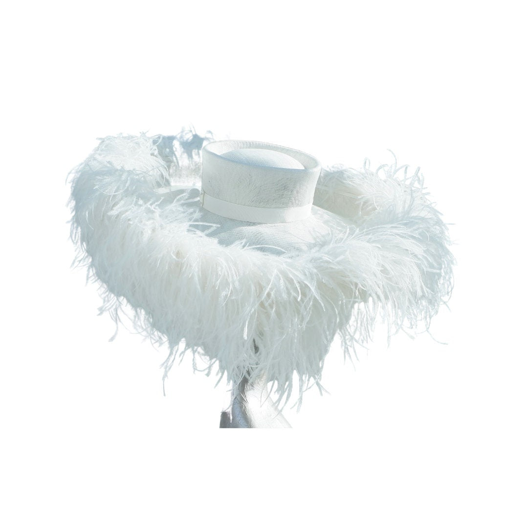 Emma - Extra large Hat Ivory  By Hats2go