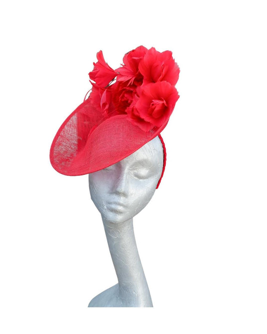 Bali- Red upturned hatinator