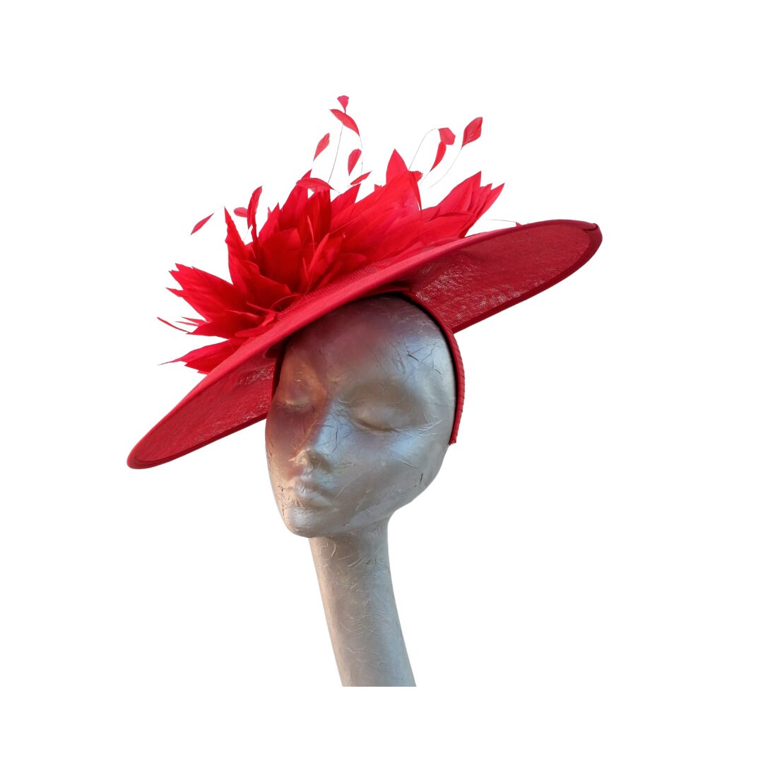 Finesse... Medium Oval Scarlet saucer Made to order
