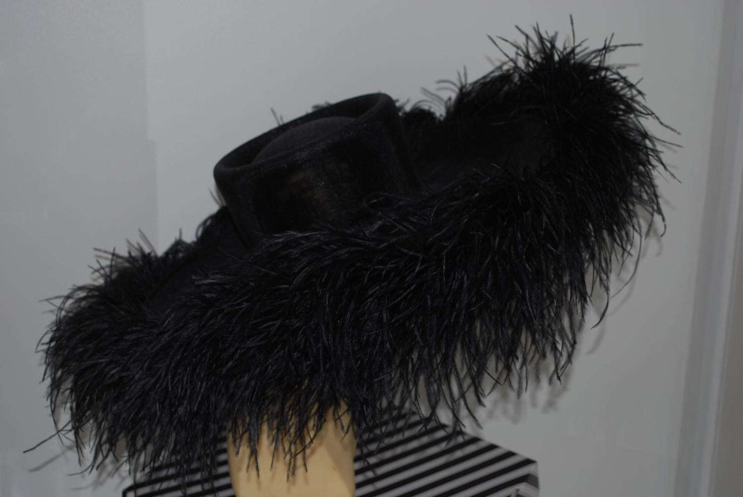 Emma - Extra large Hat Black By Hats2go