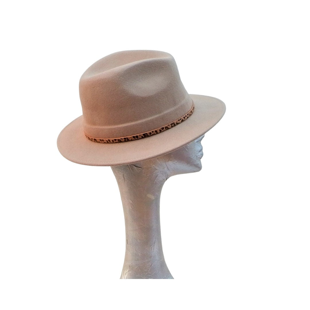 Ember - Camel Felt Fedora Hat