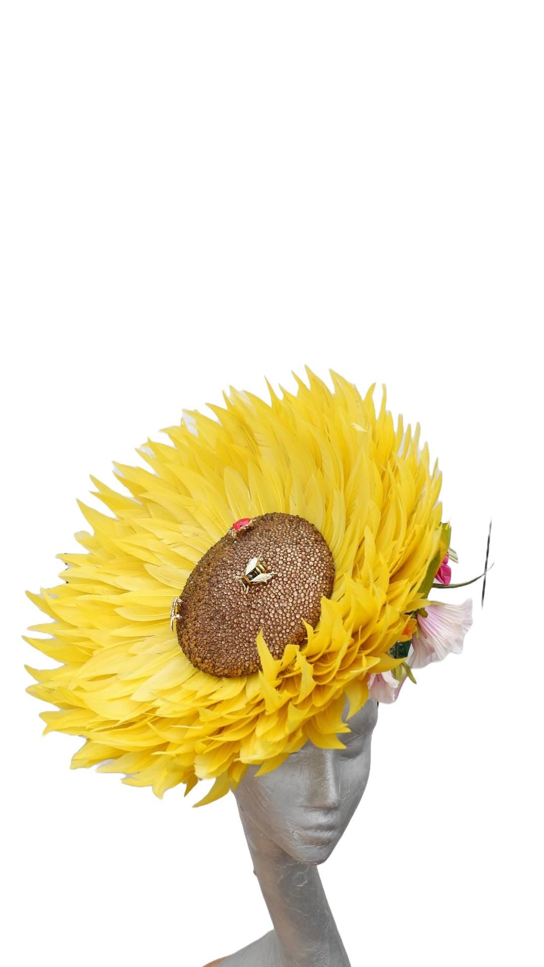 Sunflower Royal Ascot 2025 Showpiece Hat in
