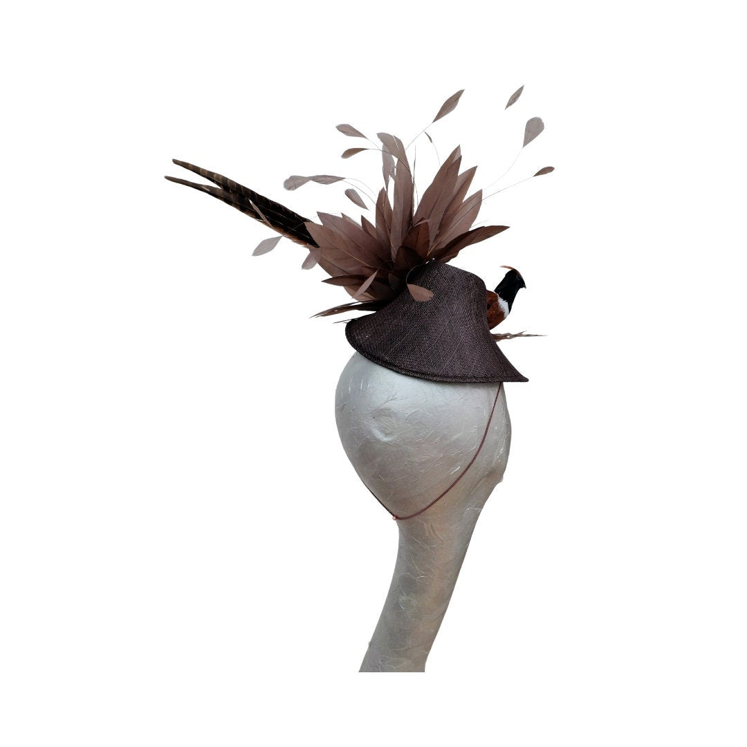 Brunel - Brown Pheasant 40's style Percher
