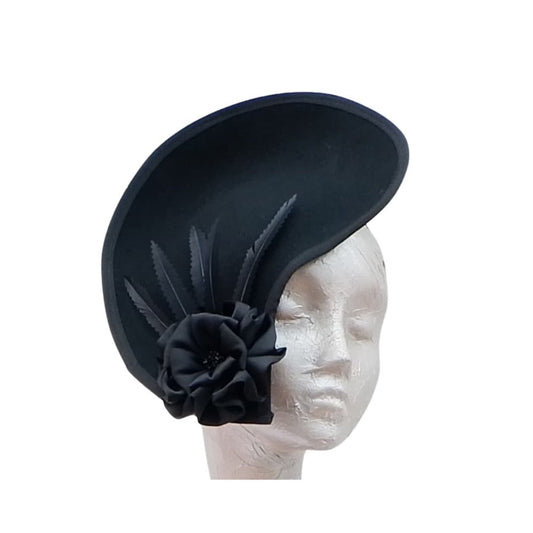 Noir - Black Felt Hatinator