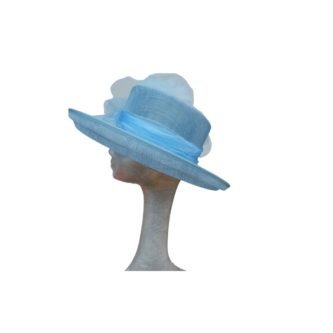 Penelope - Cornflower Blue Hat