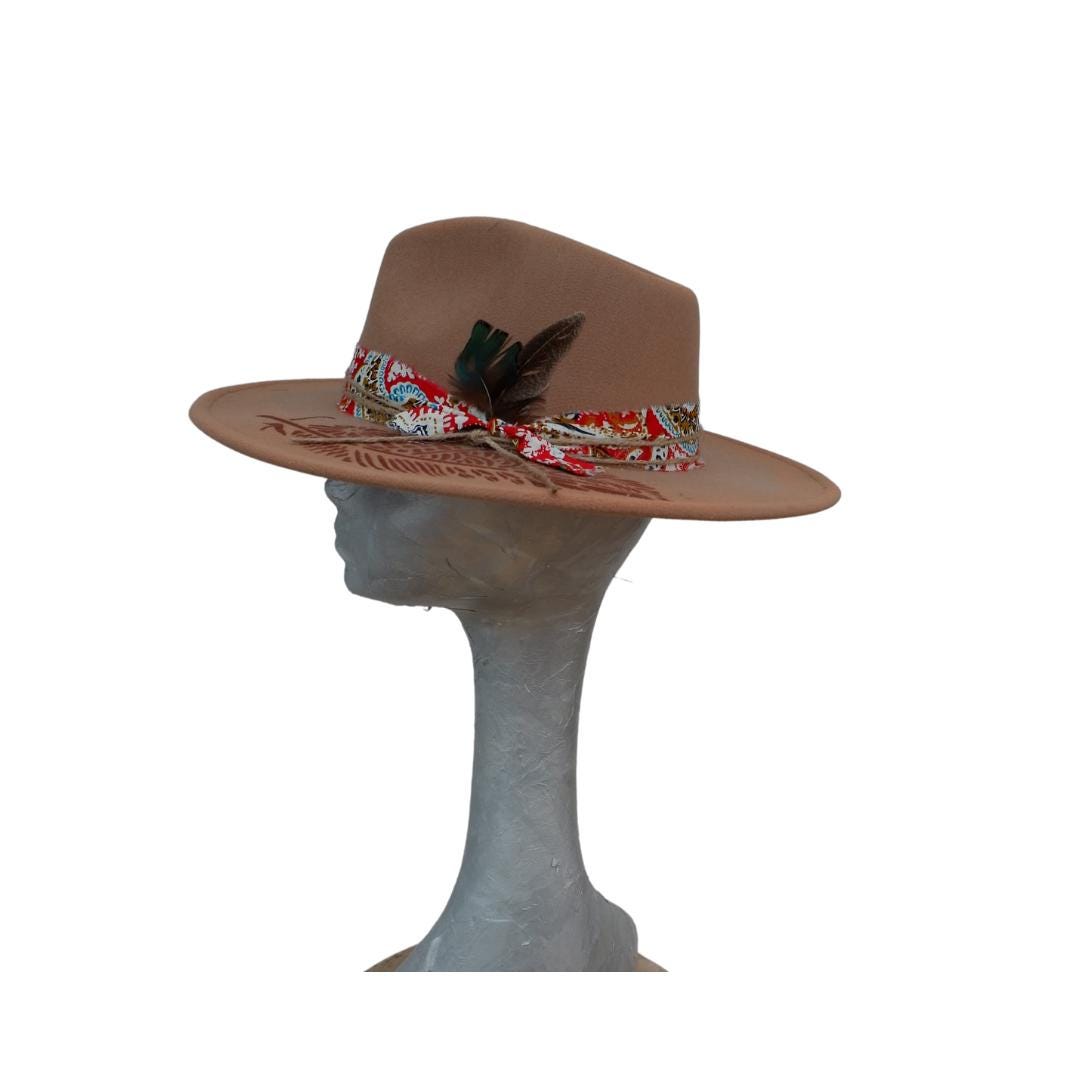Jonas -  Camel/Tan Fedora