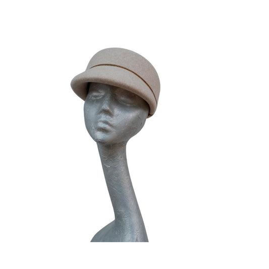 Dante - Felt Structured hat Beige fleck