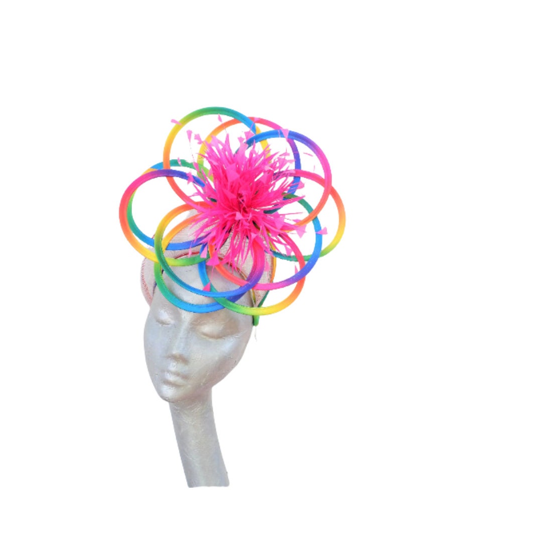 Gabby - Rainbow Loop Fascinator