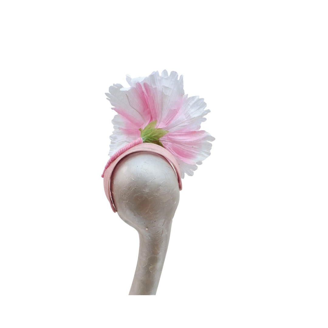 Peony - 30cm Peony Fascinator Pink
