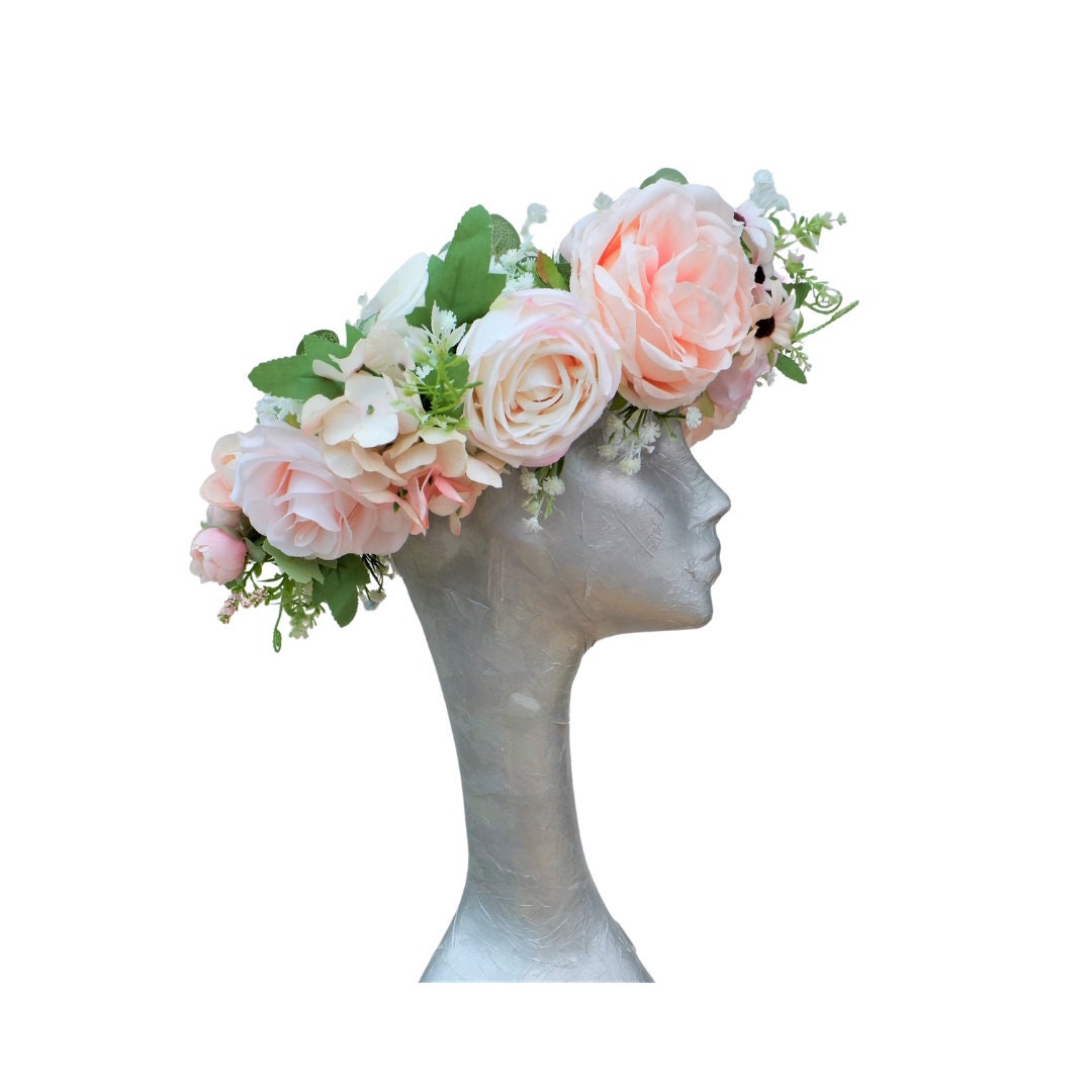Orrin - Floral Crown Pink