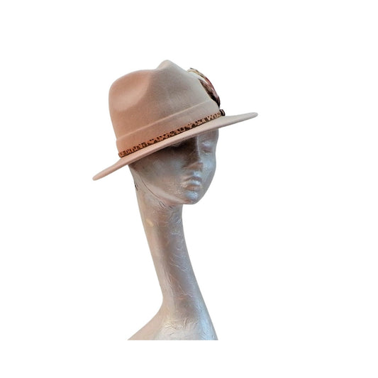 Ember - Camel Felt Fedora Hat