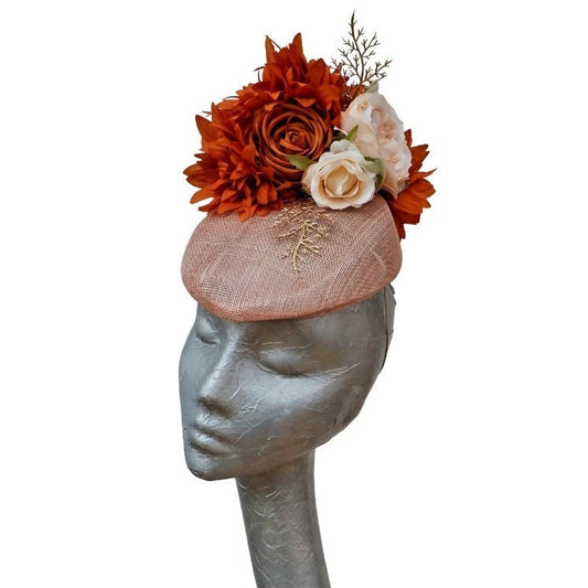 Fi - Blush, Ivory & Burnt Orange Pillbox
