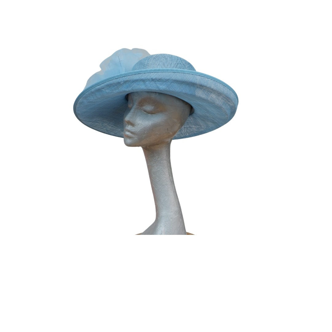 Penelope - Cornflower Blue Hat