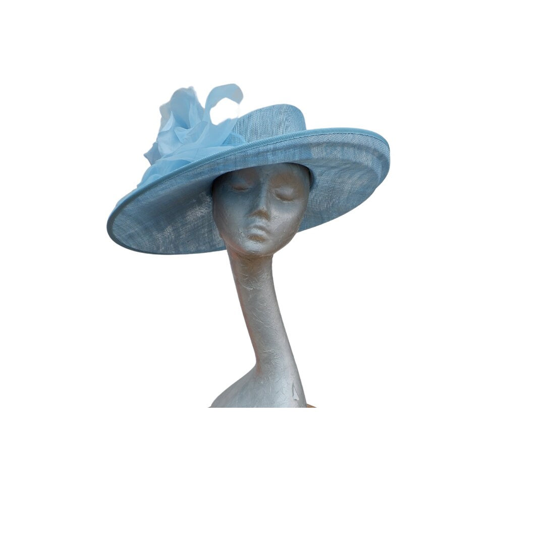 Penelope - Cornflower Blue Hat