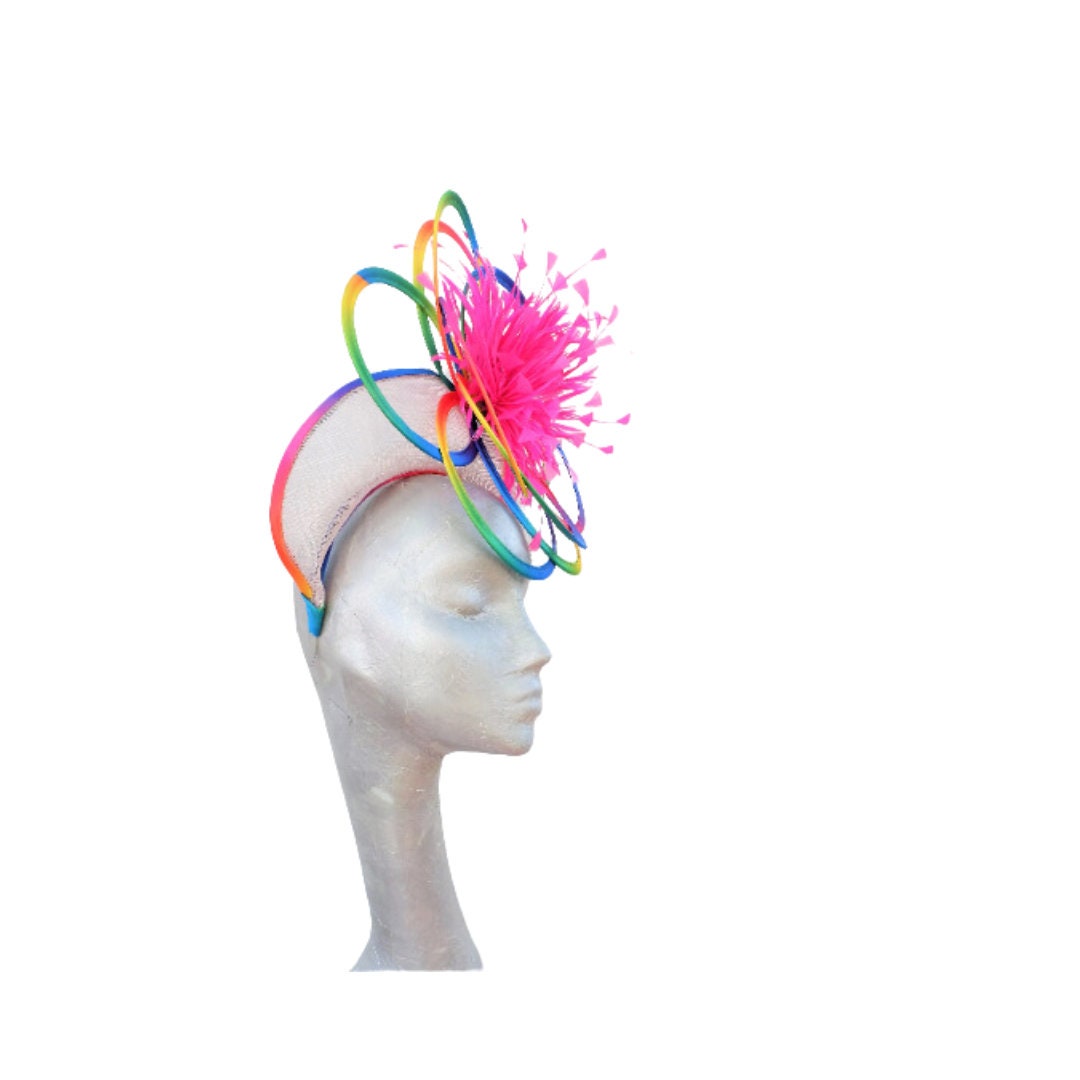 Gabby - Rainbow Loop Fascinator