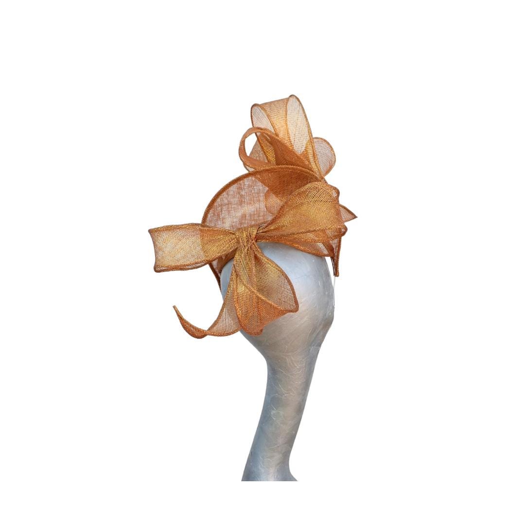 Fi - Toffee & Gold Duchess headband