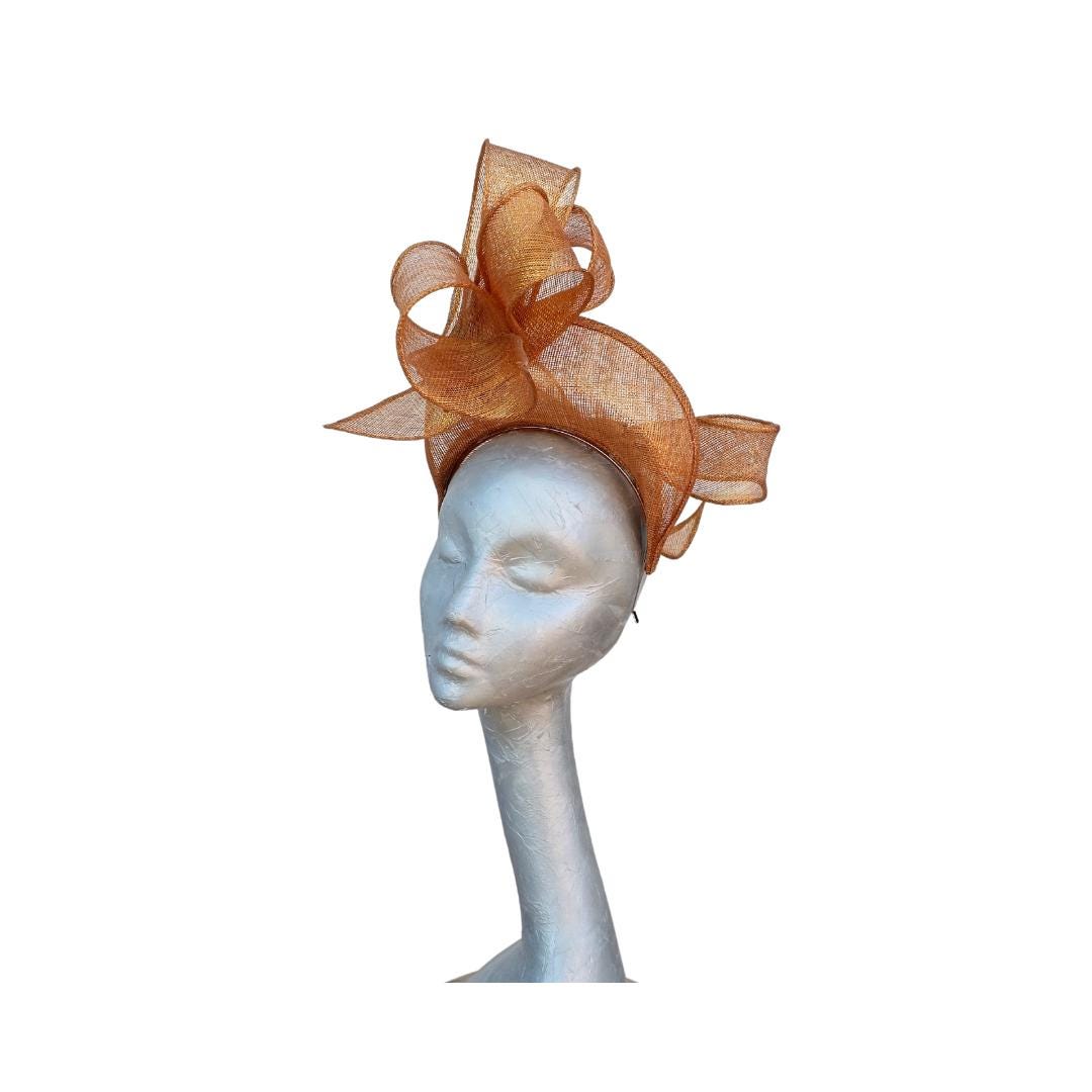 Fi - Toffee & Gold Duchess headband