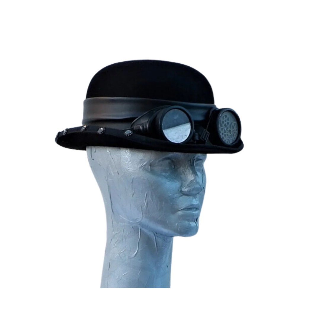 Steampunk Gentleman's Bowler Hat