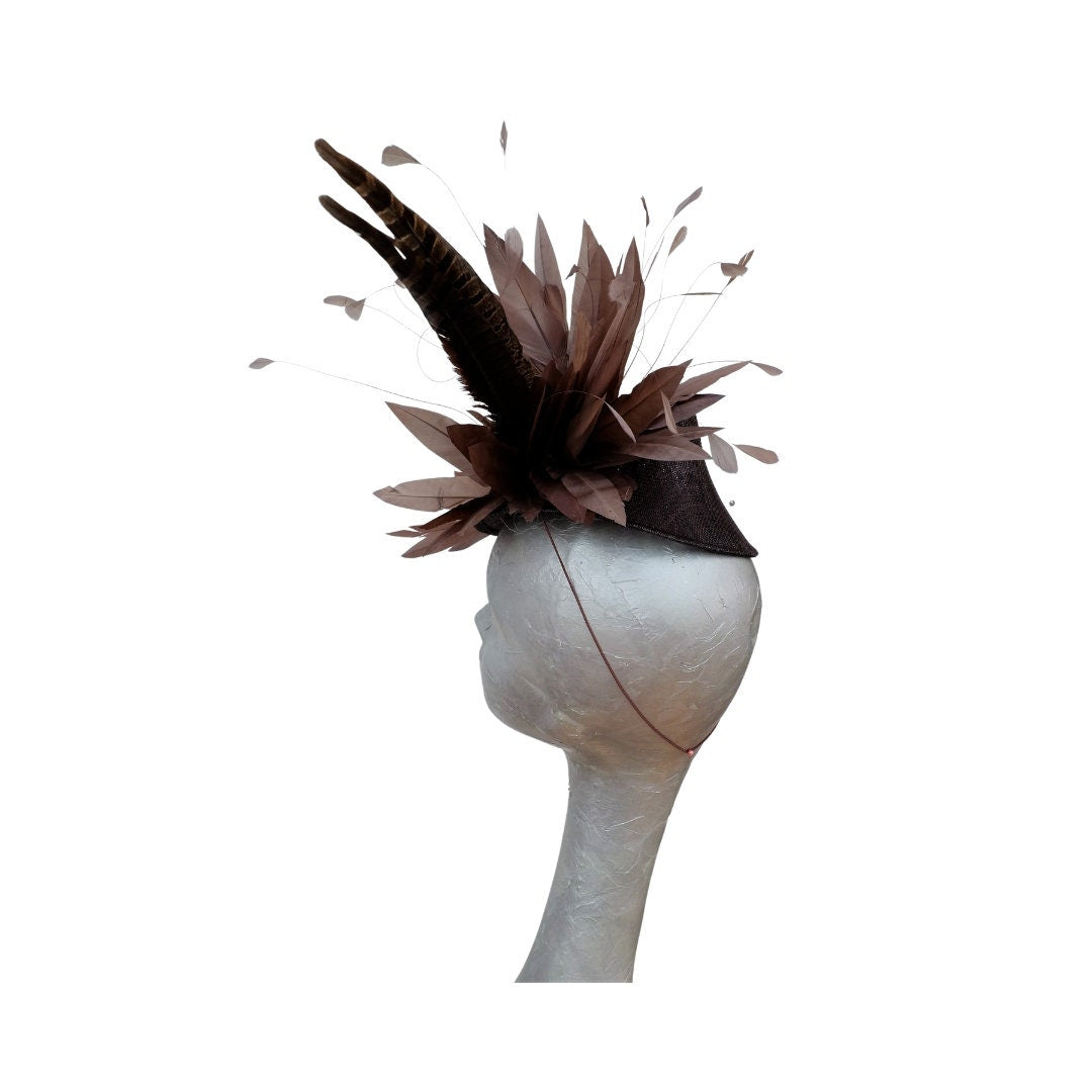 Brunel - Brown Pheasant 40's style Percher