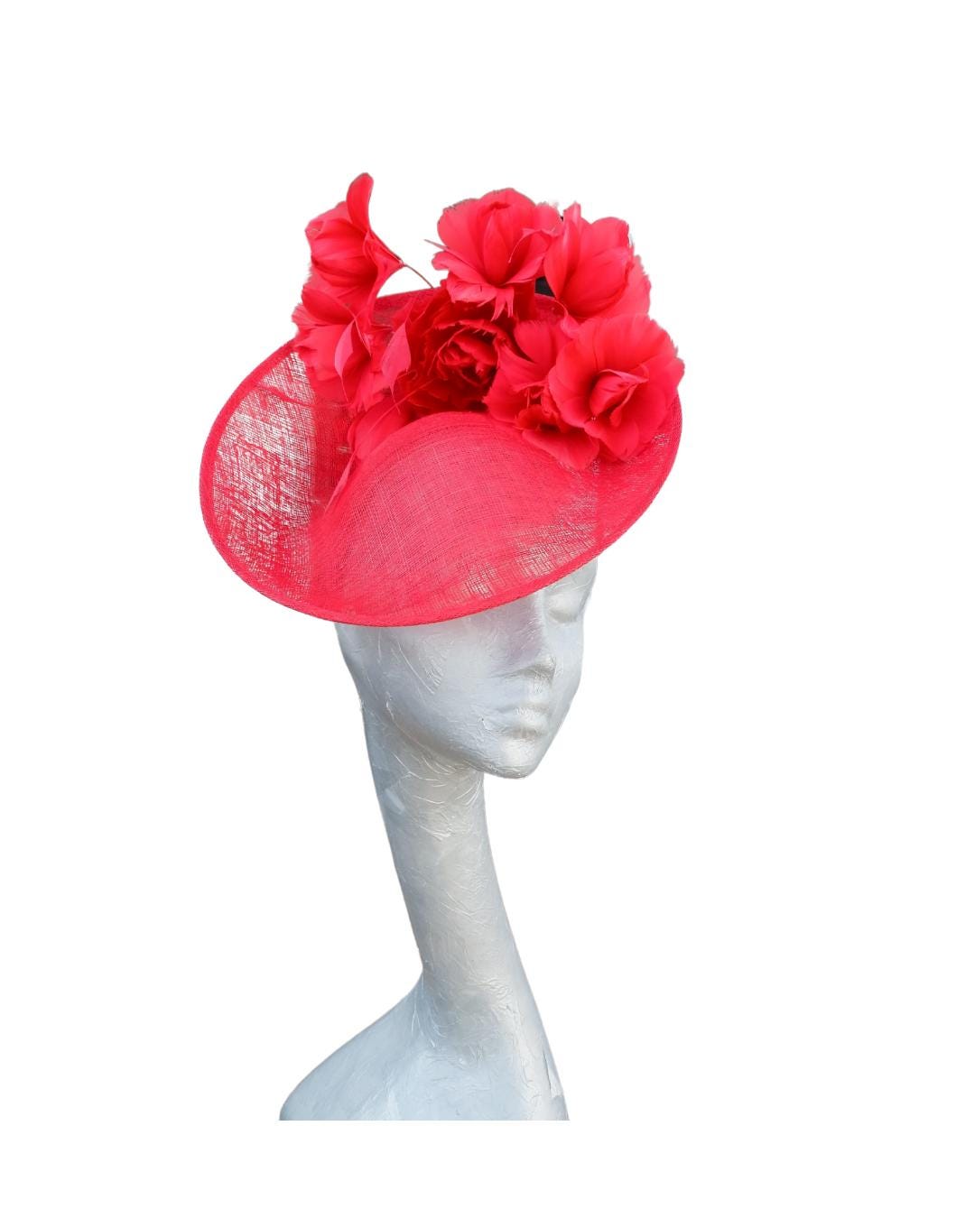 Bali- Red upturned hatinator