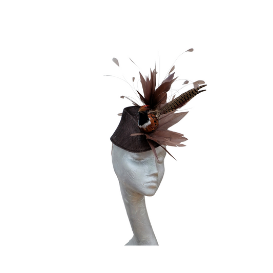 Brunel - Brown Pheasant 40's style Percher
