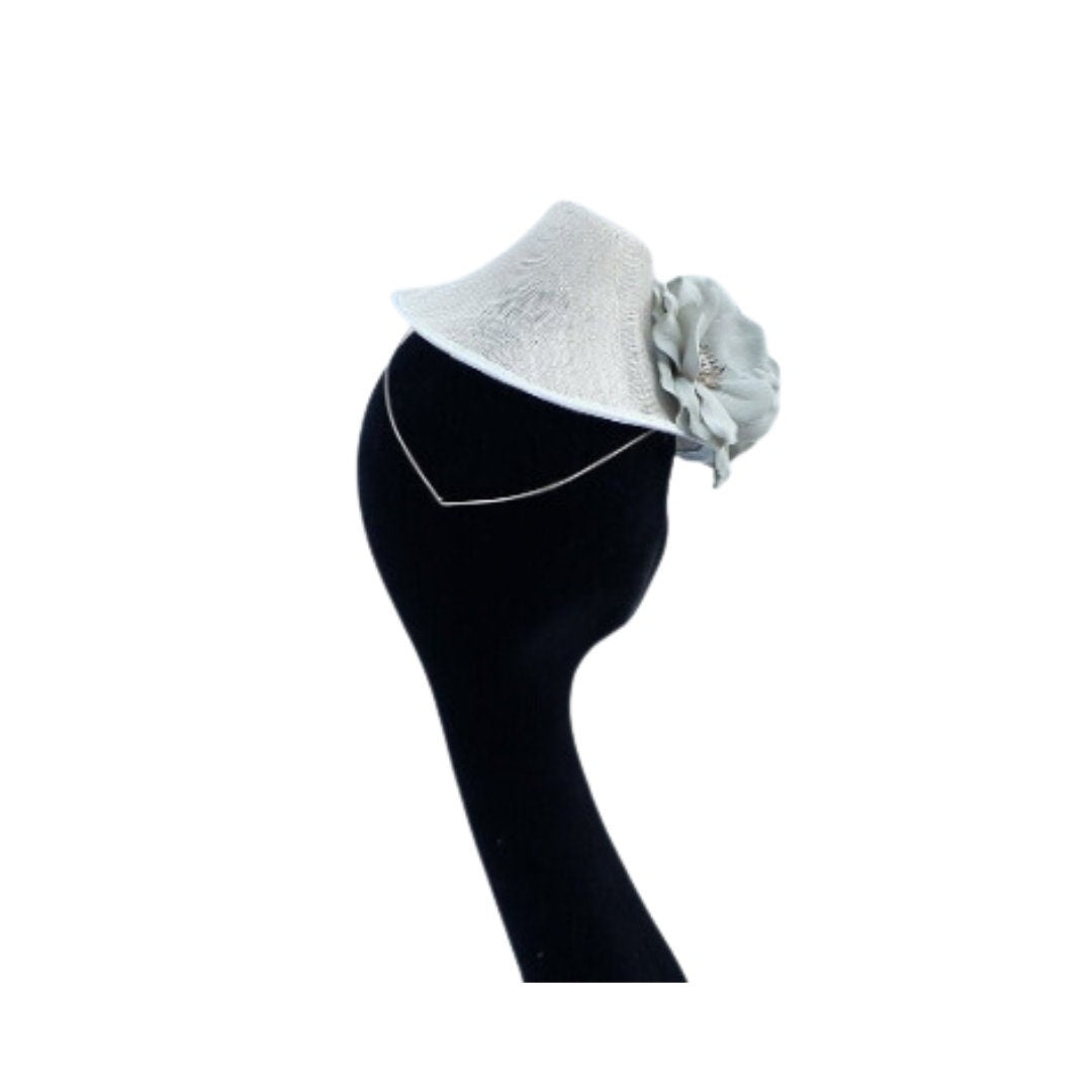 Pale Sage Green 40's Style percher hat