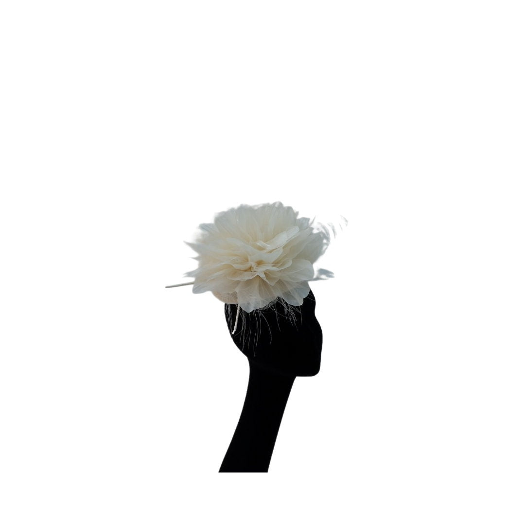 Ophelia - Delicate Ivory  Fascinator