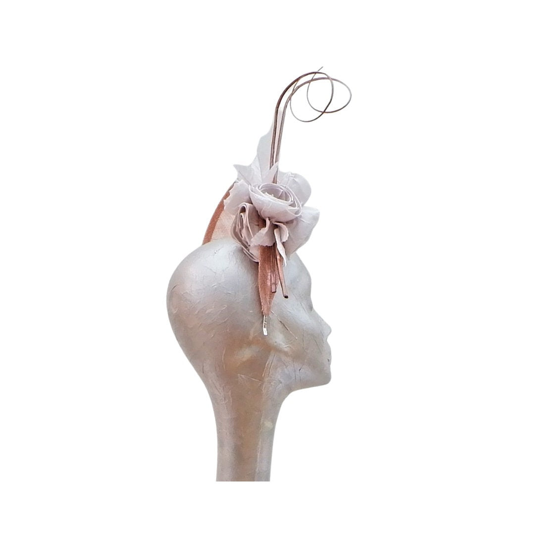 Nova - Duchess halo headband Two tone blush